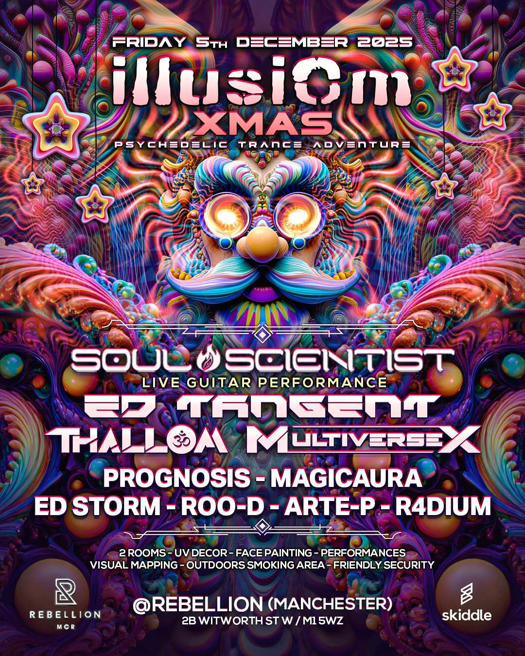 ILLUSIOM XMAS PARTY – MANCHESTER | DEC 5TH